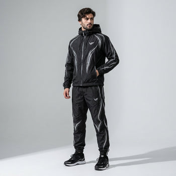 PULSE | Men's Premium Reflective Windbreaker Tracksuit – VISIFIT