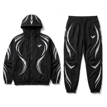Ecilipse + Men's Premium Reflective Windbreaker Tracksuit – VISIFIT