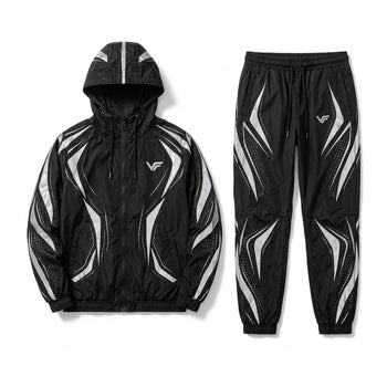 NOVA | Men's Premium Reflective Windbreaker Tracksuit – VISIFIT