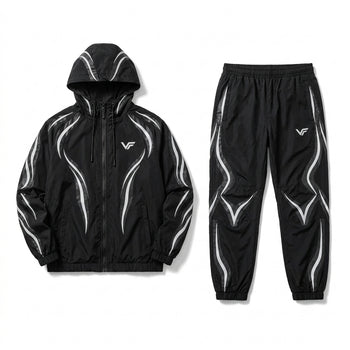 PULSE | Men's Premium Reflective Windbreaker Tracksuit – VISIFIT