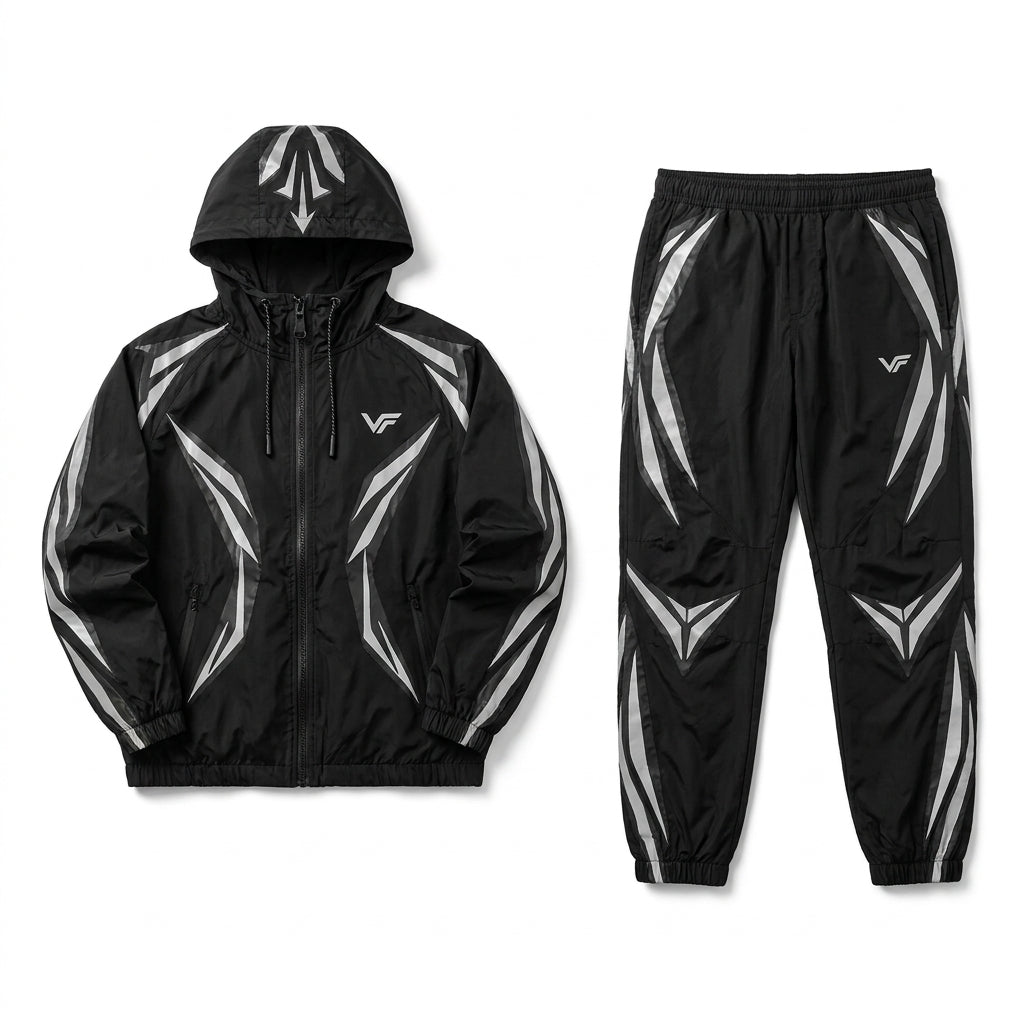 Vector | Men's Premium Reflective Windbreaker Tracksuit – VISIFIT