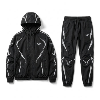 VOLT| Men's Premium Reflective Windbreaker Tracksuit – VISIFIT